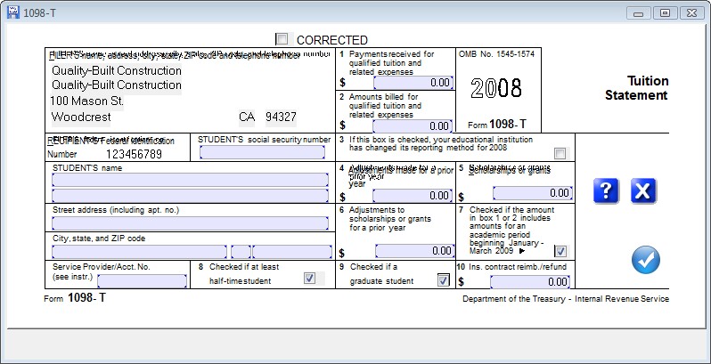 Form1098T